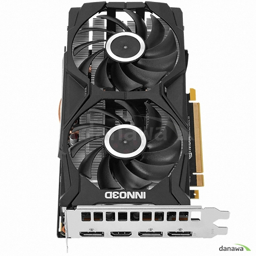 INNO3D 지포스 RTX 2060 SUPER OC D6 8GB 백플레이트_이미지