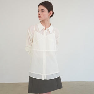 온앤온 쉬어 뷔스티에 셔츠 NEW5MB329