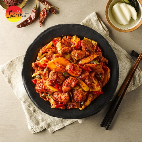 바이올푸드 유가네 닭갈비 600g이미지입니다. 누르면 해당 게시물로 새창이동합니다.