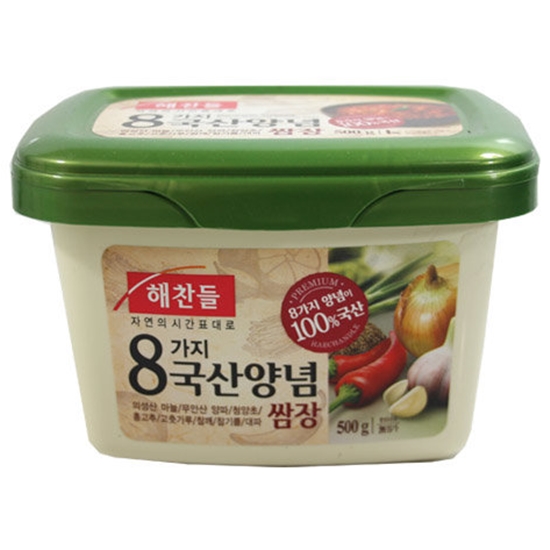 해찬들 8가지 국산양념 쌈장 500g이미지입니다. 누르면 해당 게시물로 새창이동합니다.