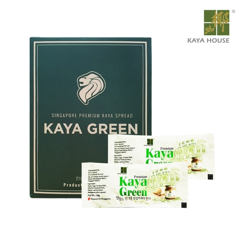 카야하우스 카야 Kaya 카야 그린 원스틱 잼 싱가포르 일회용 잼 18gx12개_이미지