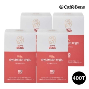 카페베네 마노 라틴아메리카 마일드 100개입 (4개)