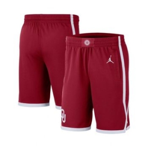  조던 맨즈 크림슨 Oklahoma Sooners Replica 팀 바스켓볼 농구화 숏츠 17589538 418812