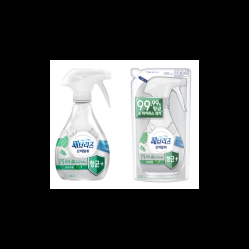 페브리즈 항균 플러스 산뜻한 향 370ml + 리필 320ml이미지입니다. 누르면 해당 게시물로 새창이동합니다.