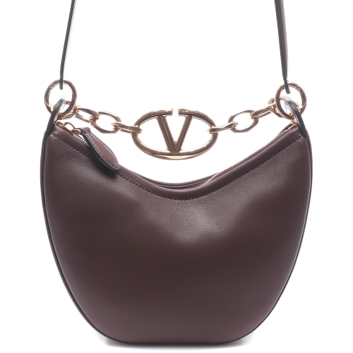 발렌티노 여성 V 로고 문 미니 토트숄더백 4W0B0Q43 PHV 514 24S_이미지