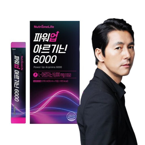뉴트리원 파워업 아르기닌 6000 18ml 15포 (6개)_이미지