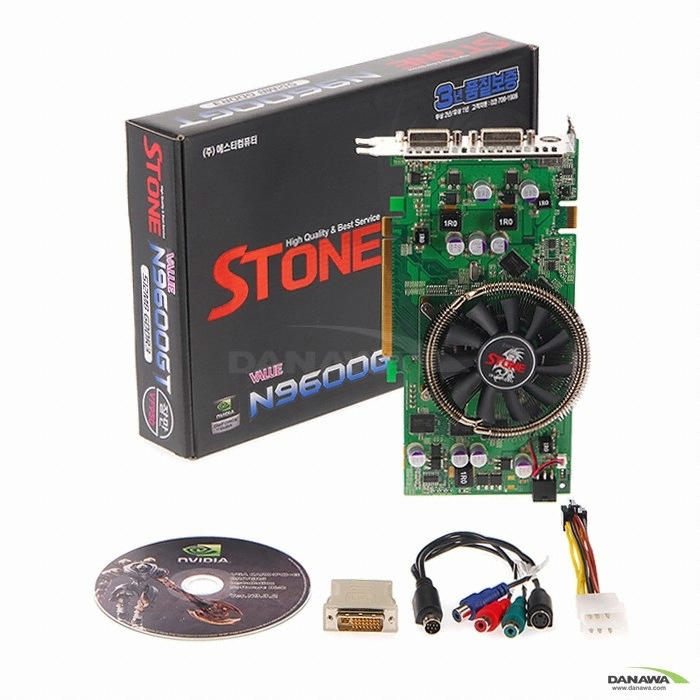 STCOM 지포스 9600GT STONE N9600GT Value 512MB VF9_이미지