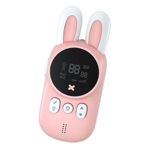 KOOOL 미니 토끼 어린이 무전기 XJ11-04 (2개, 해외구매)_이미지