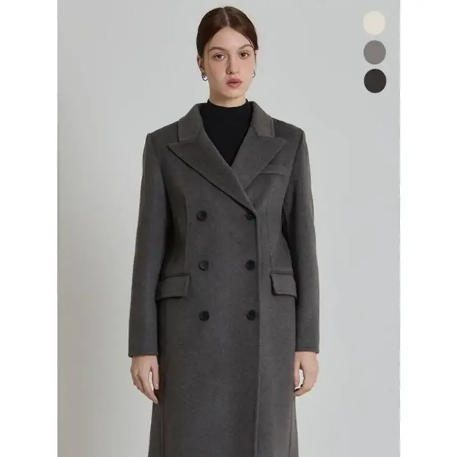 르오트 품격있는 더블버튼 캐시미어 울코트 298000원 1221814