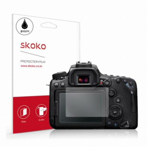 스코코 캐논 90D용 올레포빅 액정보호필름_이미지