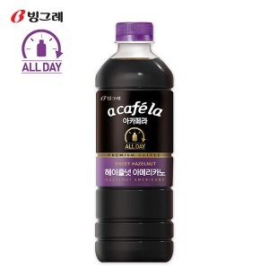 빙그레 아카페라 올데이 헤이즐넛 아메리카노 1L (6개)