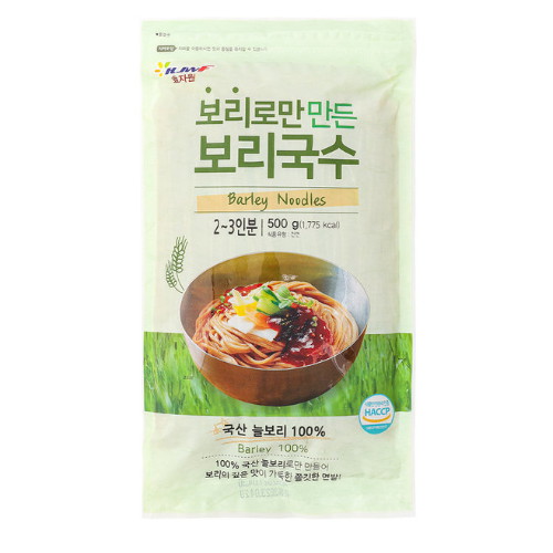 효자원식품 보리로만 만든 보리국수 500g (3개)_이미지