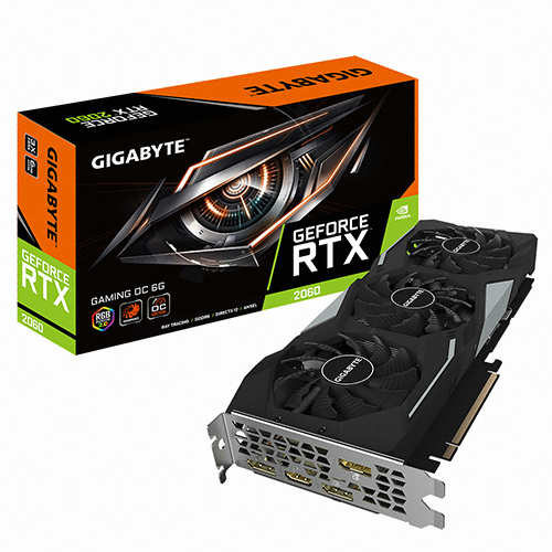 GIGABYTE 지포스 RTX 2060 GAMING OC D6 6GB
