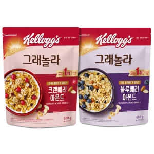 켈로그 크랜베리 아몬드 그래놀라 550g (1개)_이미지