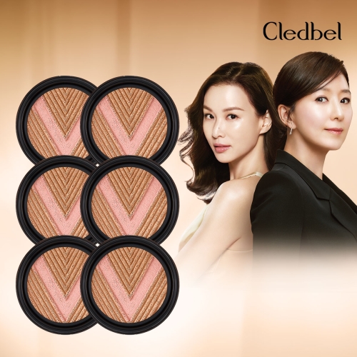 끌레드벨 글로우 파워 리프트 V 쿠션 13g (리필6개)