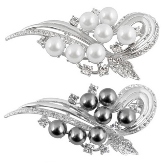 그레이스켈리 엘리어스 진주 브로치 BR037