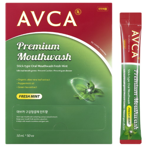 프레쉬민트향 가글 스틱형 구강청결제 50p 1개 500ml