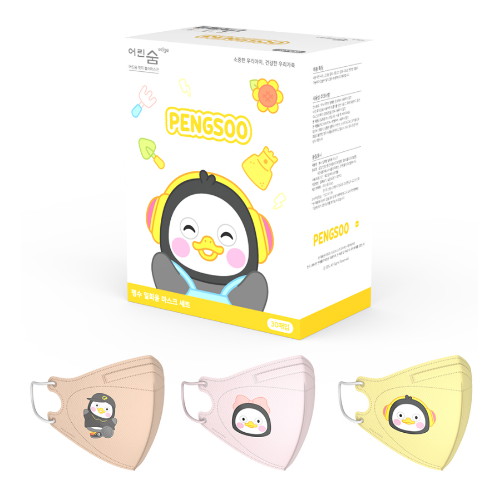 어린숨 엣지 펭수 아트심볼 베이비펭수 대형 30개입