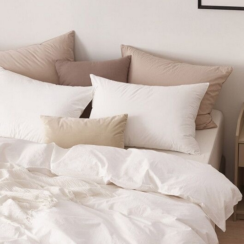 플레인 60수 고밀도 바이오워싱 베개커버