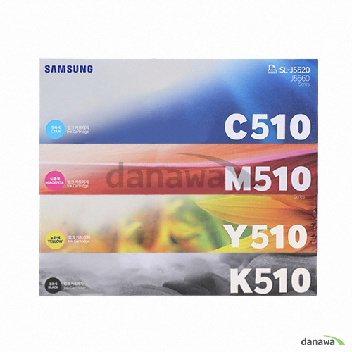 �Ｚ���� ��ǰ INK-K510, INK-C510, INK-M510, INK-Y510 4�� ��Ʈ