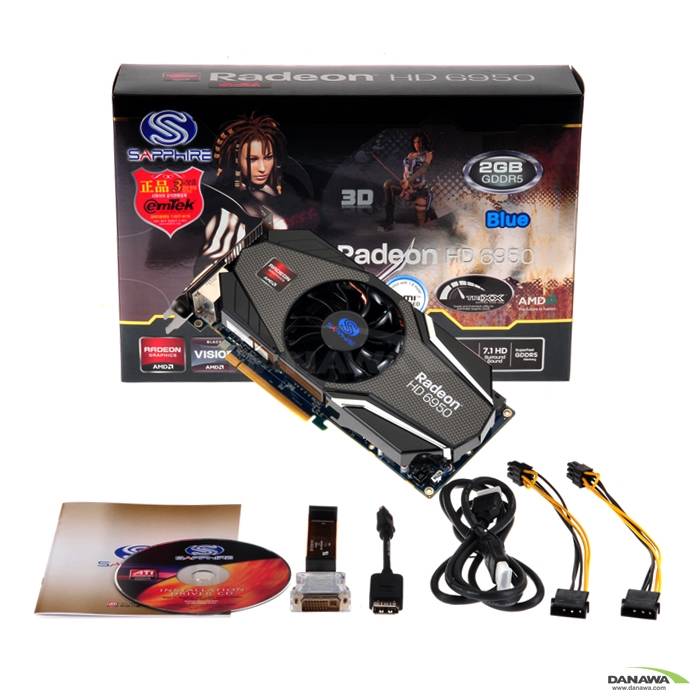 SAPPHIRE 라데온 HD 6950 D5 2GB_이미지
