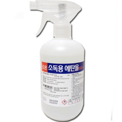 조은 소독용 에탄올 스프레이형 500ml (2개)