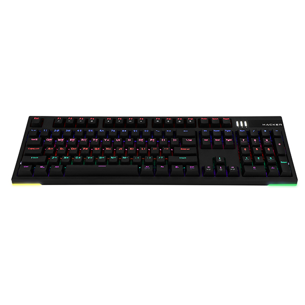 앱코 K551 A광축 사이드 Edge RGB LED 게이밍 키보드 (클릭)_이미지