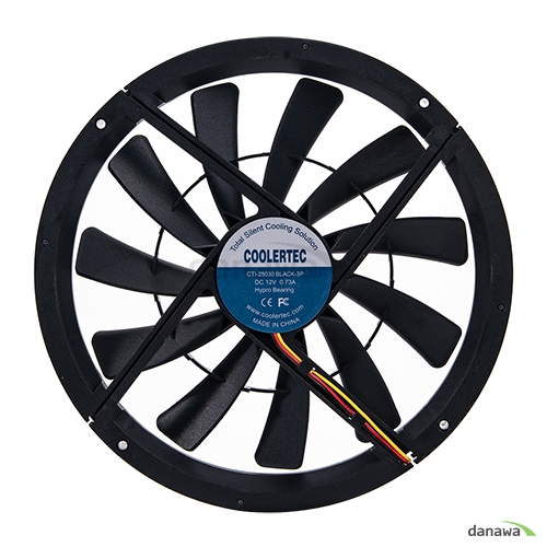 COOLERTEC CTI-25030 BLACK-3P