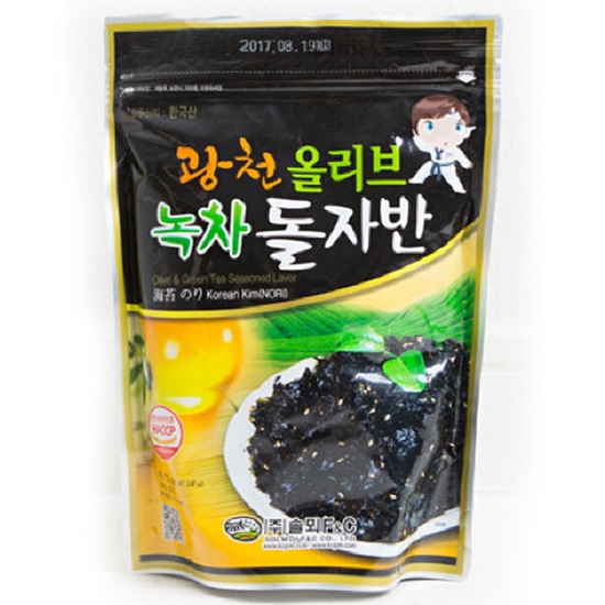광천 올리브 녹차돌자반 70g