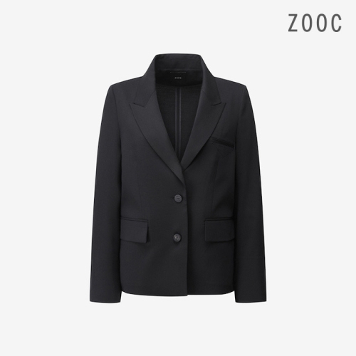 ZOOC 루즈핏 싱글 자켓 BK_V252PSF939_이미지