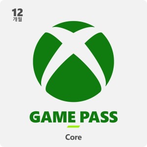  XBOX 게임 패스 코어 국내 12개월
