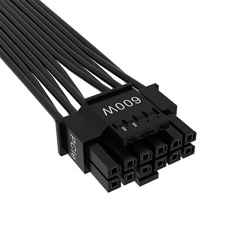 CORSAIR 600W PCIe 5.0 Type-4 12VHPWR PSU 파워 케이블 (0.65m)_이미지
