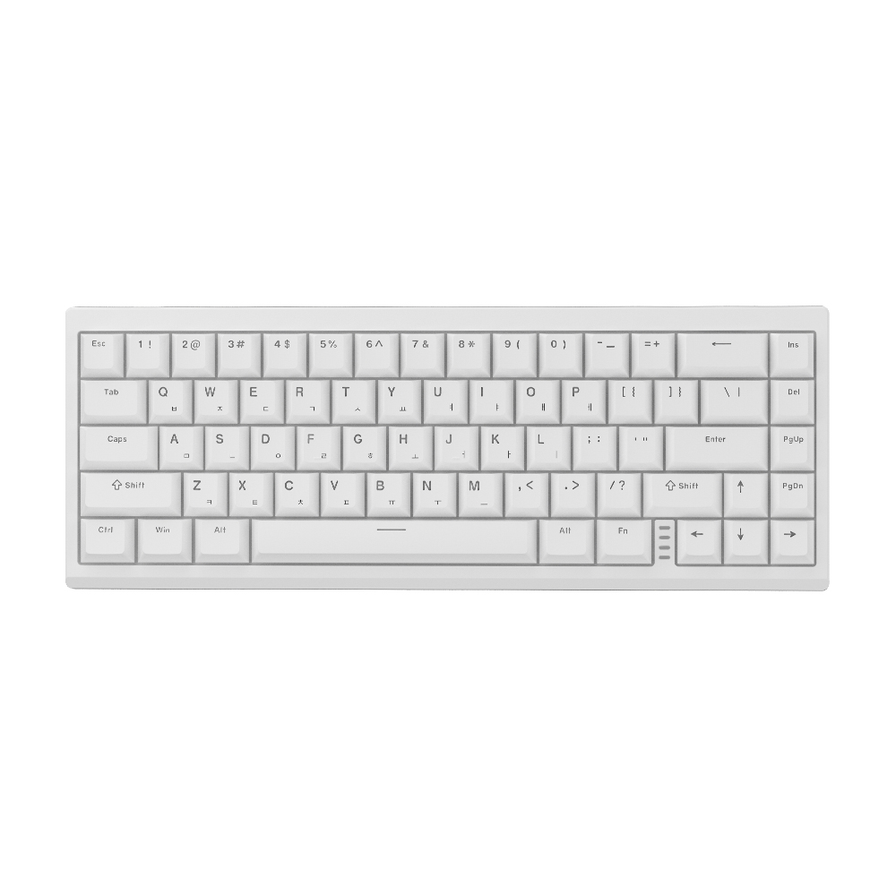 프리플로우 archon M3 600 MINI 화이트 (퀵실버 고스트축)_이미지