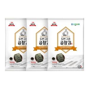 완도물산 새우표 두번 구운 곱창김 20g (5개)_이미지