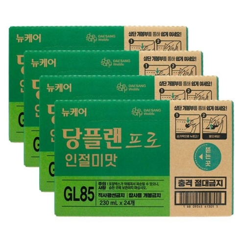 대상웰라이프 뉴케어 당플랜 프로 인절미맛 230ml (96개)