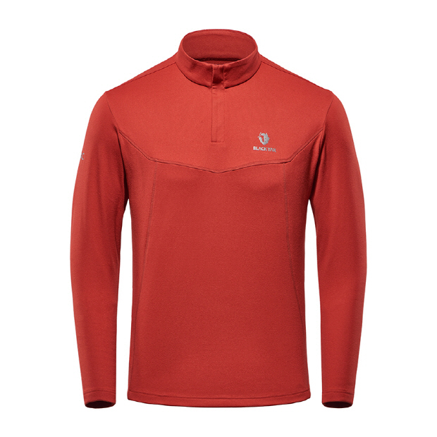 블랙야크 등산 아웃도어 긴팔티 M마칼루알파집업티 1BYTSW3004DO