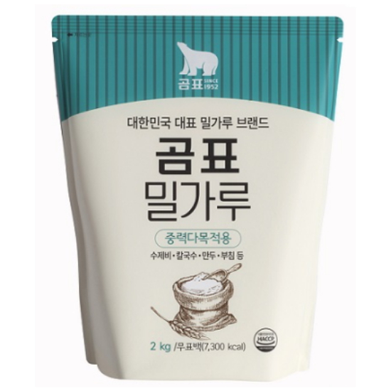 곰표 중력 밀가루 2kg이미지입니다. 누르면 해당 게시물로 새창이동합니다.