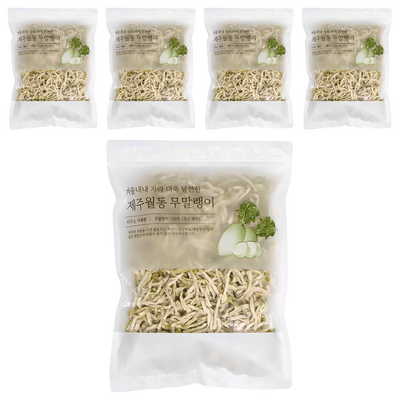 석하 제주 월동 무말랭이 (450g,5개)_이미지