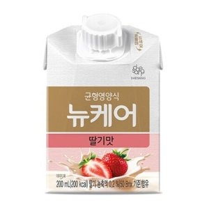 대상웰라이프 뉴케어 딸기맛 200ml이미지입니다. 누르면 해당 게시물로 새창이동합니다.