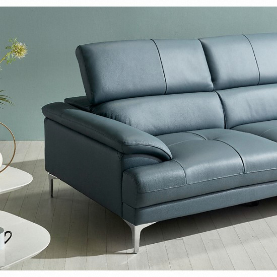 미까사 피가로2 천연가죽 소파 3.5인용 (스툴별도)_이미지