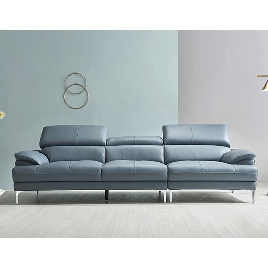 미까사 피가로2 천연가죽 소파 3.5인용 (스툴별도)