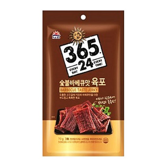 사조대림 365.24 숯불바베큐맛 육포 30g