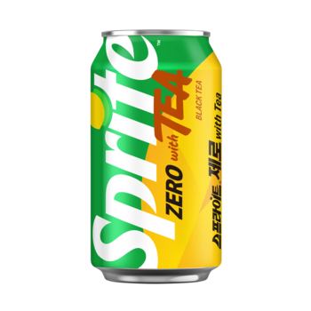 코카콜라음료 스프라이트 제로 with Tea 350ml (24개)