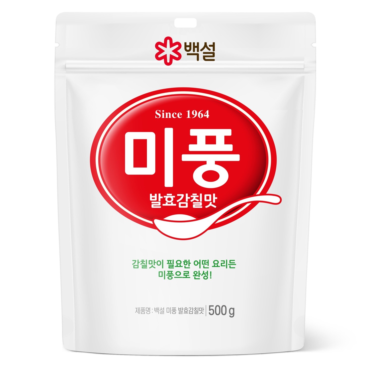 백설 미풍 발효감칠맛 500g이미지입니다. 누르면 해당 게시물로 새창이동합니다.