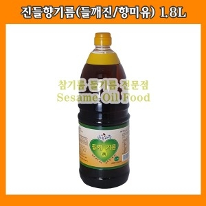 하늘사랑 진들향기름/들깨진기름/들기름 1.8L/10개_이미지