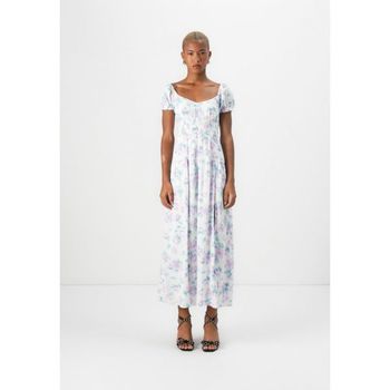 홀리스터 Co. SMOCKED WAIST MAXI DRESS Maxi dress white 7508320