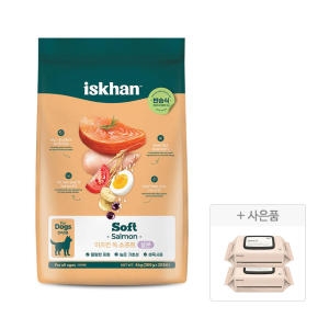 우리와 이즈칸 독 소프트 살몬 6kg (2개)