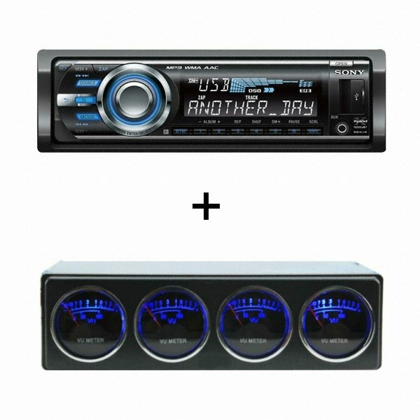 SONY CDX-GT680UI (단품, 레벨미터)