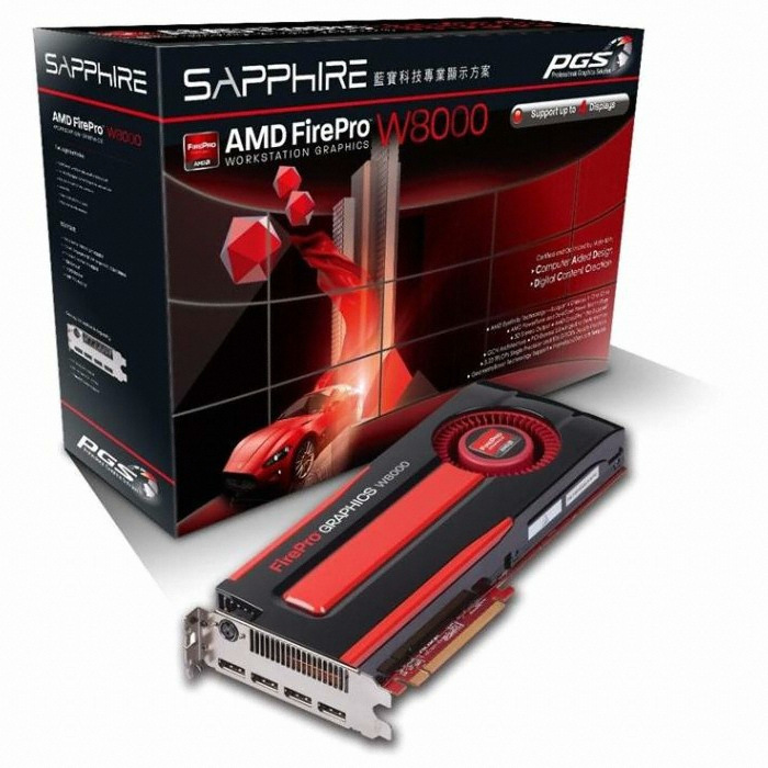 AMD FirePro W8000 D5 4GB 블루존_이미지