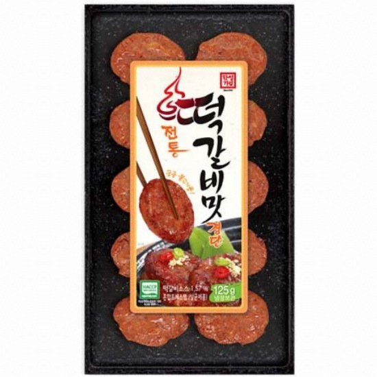 전통 떡갈비맛 경단 125g